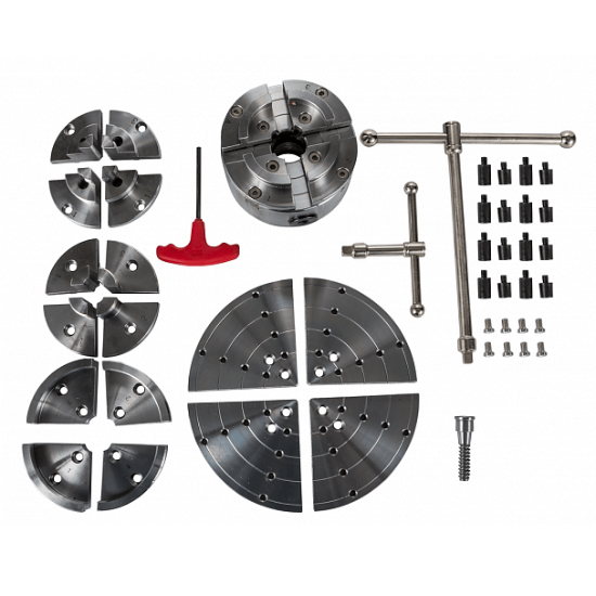 Патрон токарный по дереву в наборе с кулачками JET 59500109