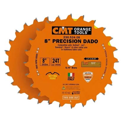 Пазовый диск (2 шт) "DADO" CMT 230.524.08