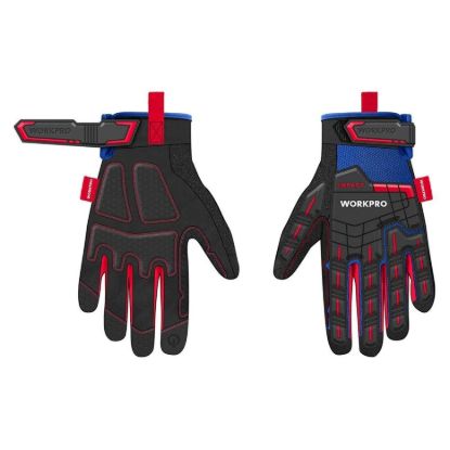 Изображение Перчатки защитные противоударные L Workpro WP371004