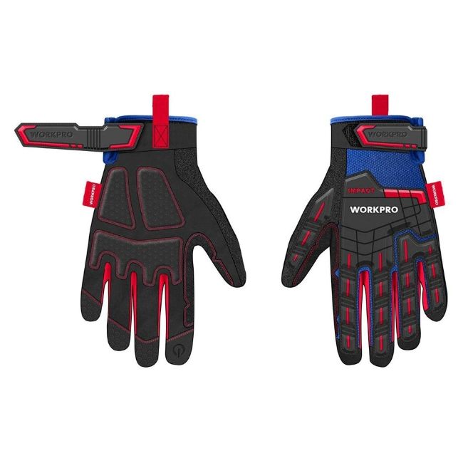 Изображение Перчатки защитные противоударные XL Workpro WP371005