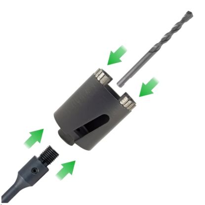 Переходник М16/ SDS-plus D.Bor A-SP-KIT-0110-016