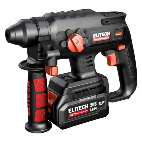 Изображение Перфоратор аккумуляторный 20В Elitech HD CRH 2022SL