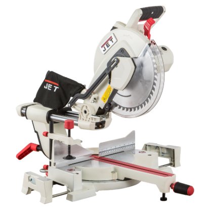 Пила торцовочная консольная сетевая  JET JSMS-12L
