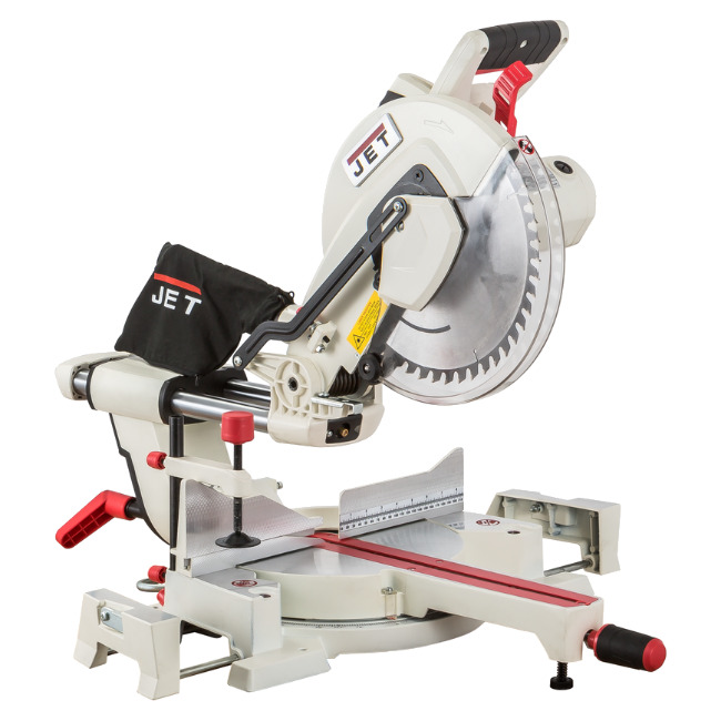 Пила торцовочная консольная сетевая  JET JSMS-12L