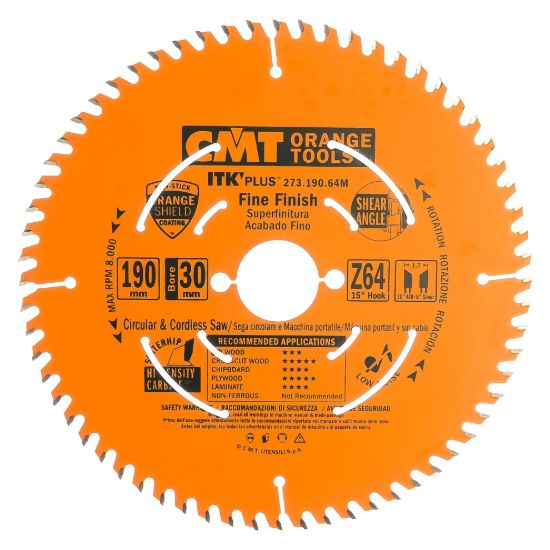 Пильный диск CMT 273.190.64M