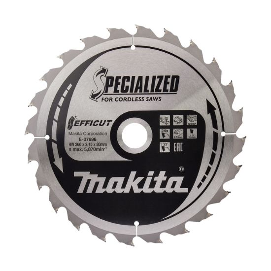 Пильный диск EFFICUT Makita E-07696