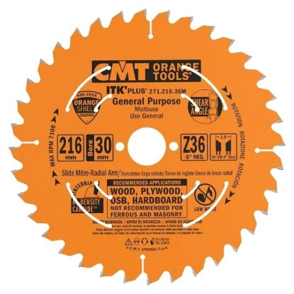 Пильный диск D=216*30мм СМТ 271.216.36M