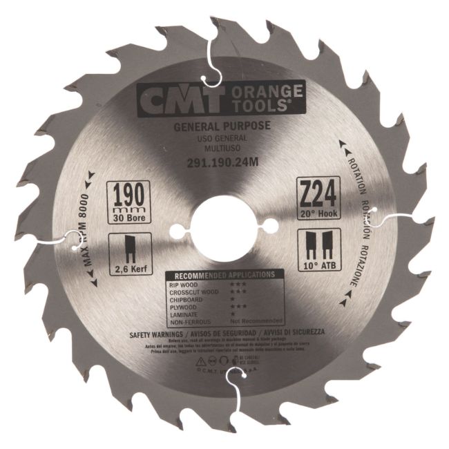 Пильный диск СМТ 291.190.24M