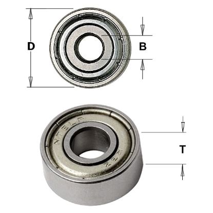 Подшипник D=19/6*6мм CMT 791.007.00