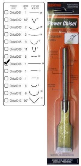 Изображение Стамеска плоская 26mm Arbortech Chisel 008