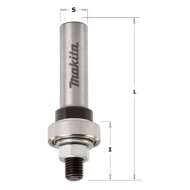 Изображение Стержень с гайкой Makita D-12108