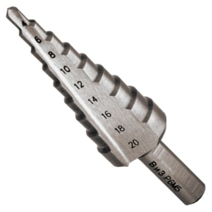 Сверло шаговое, ступенчатое 4-20мм ВиЗ 5016003