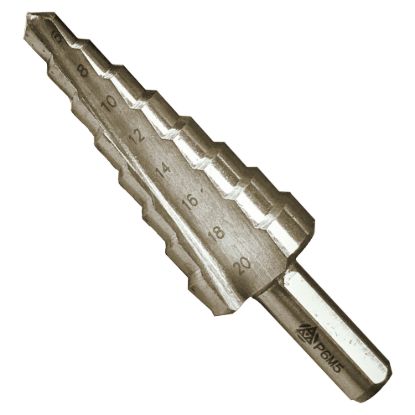 Сверло шаговое, ступенчатое  6-20мм ВиЗ 5016004