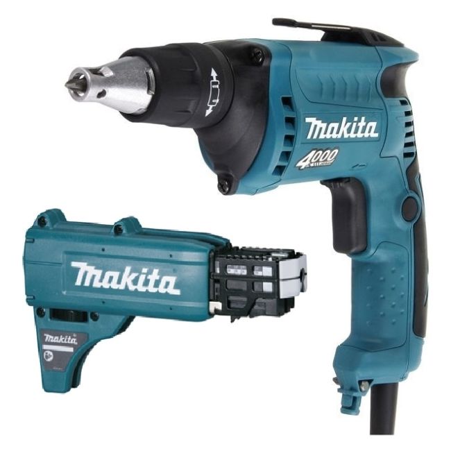 Шуруповерт по гипсокартону сетевой Makita FS4000JX2