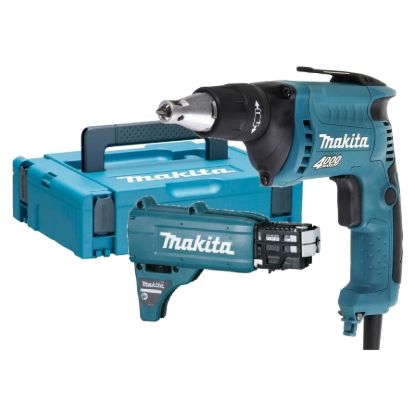 Шуруповерт по гипсокартону сетевой Makita FS4000JX2
