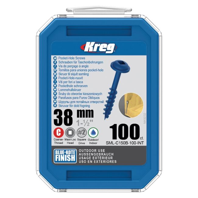 Изображение Шурупы с крупной резьбой Kreg SML-C150B-100