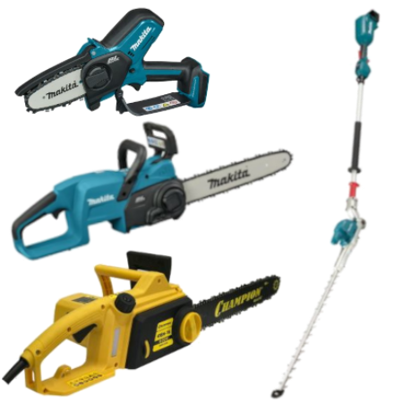 Изображение для категории Цепные пилы и высоторезы