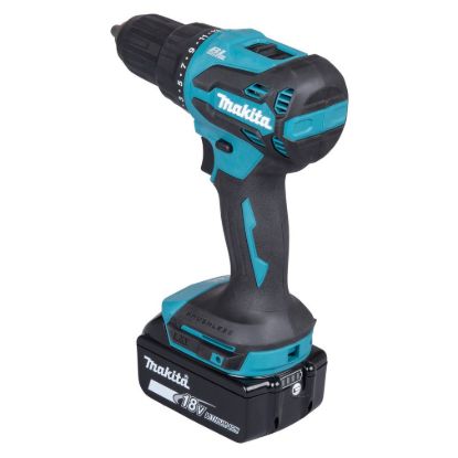 Изображение Дрель-шуруповерт с ударом аккумуляторная Makita DHP490SFJ