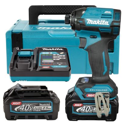 Изображение Шуруповерт с ударом аккумуляторный Makita TD002GD201