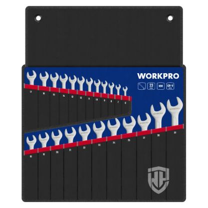 Изображение Набор рожково-накидных ключей Workpro WP202504