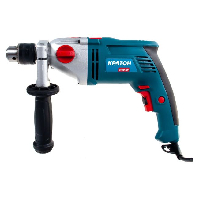 Изображение Дрель ударная сетевая Кратон PD-1100-13/2P
