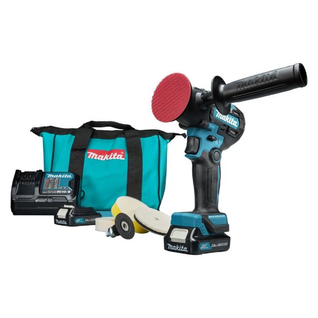 Изображение Шлифмашина полировальная аккумумуляторная Makita PV301DSAE