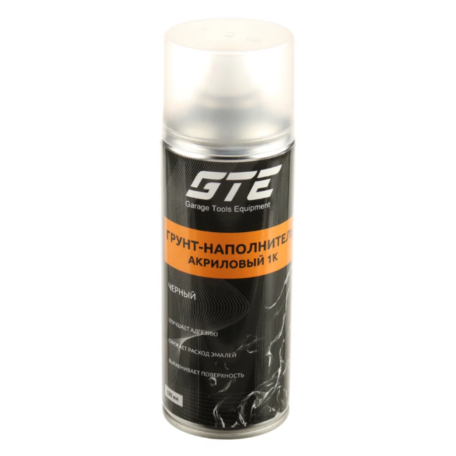 Изображение Грунт черный акриловый аэрозоль GTE-ZGA520B