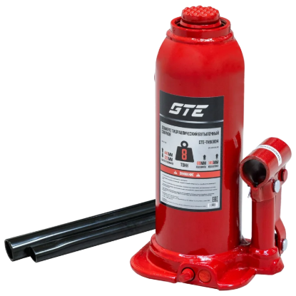 Изображение Домкрат гидравлический бутылочный 8т GTE-TH90804