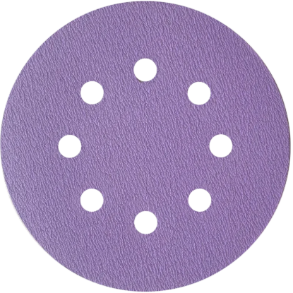 Изображение Круг шлифовальный D125(8) P100 SP14E Purple БАЗ 00-00997354
