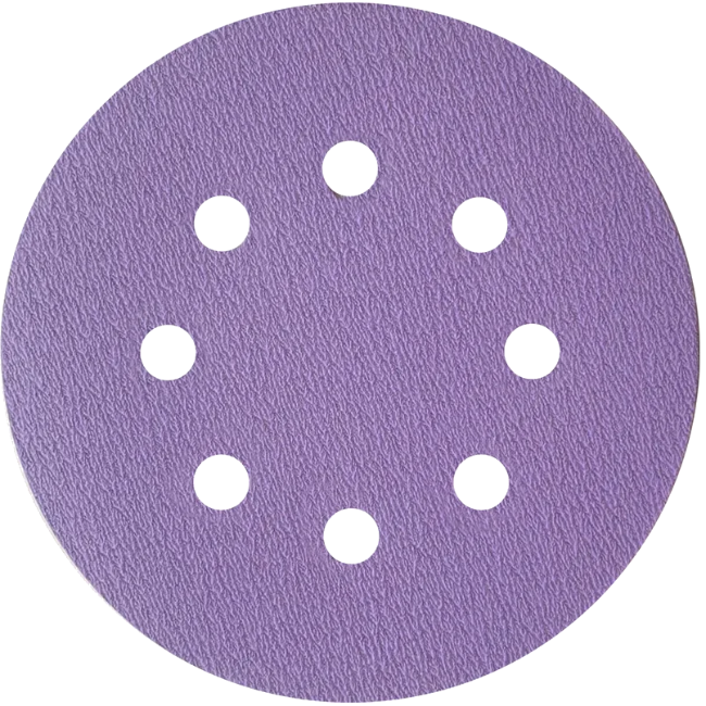 Изображение Круг шлифовальный D125(8) P80 SP14E Purple БАЗ 00-01005963