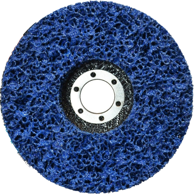 Изображение Диск шлифовальный из вспененного абразива D125х15хМ14 Blue БАЗ 00-01004622