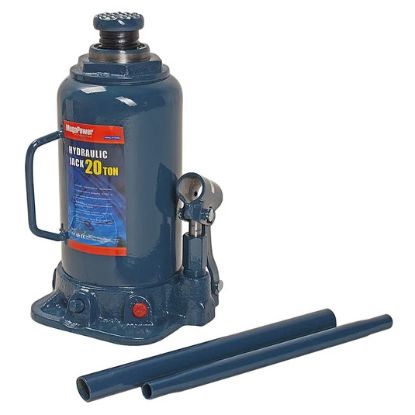 Изображение Домкрат гидравлический бутылочный 20т MEGAPOWER M-92004