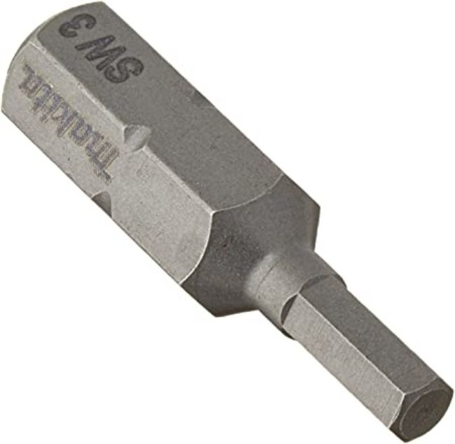 Изображение Бита HEX (SW) 3.0x25мм Makita P-21375