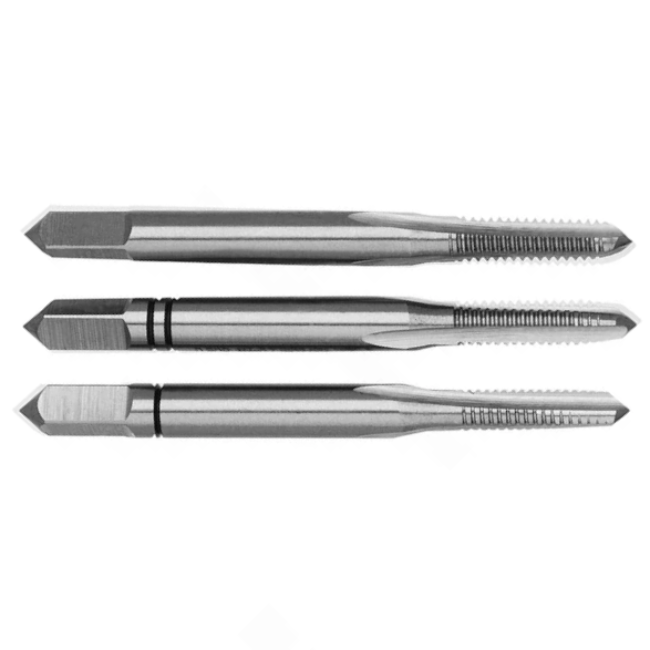 Изображение Метчик м/р М4х0.7 основной (3шт компл) L=57мм HSS-G D.Bor TCT-100-040-070